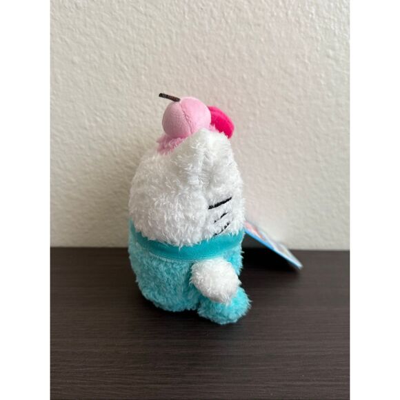 Bum Bumz Hello Kitty & Friends Food Truck Bumz 4.5" Plush - Hello Kitty Ice Crea - Picture 2 of 5